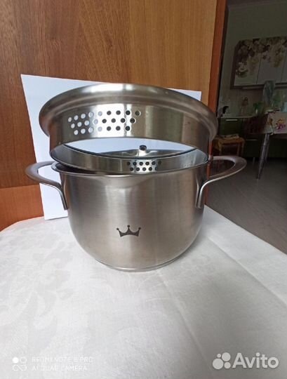 Кастрюля 1,5 Сталь 18/10 Германия Royal Kuchen