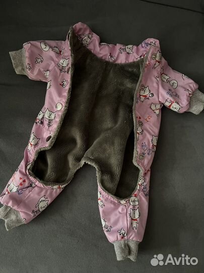 Комбинезон для маленькой собаки девочки