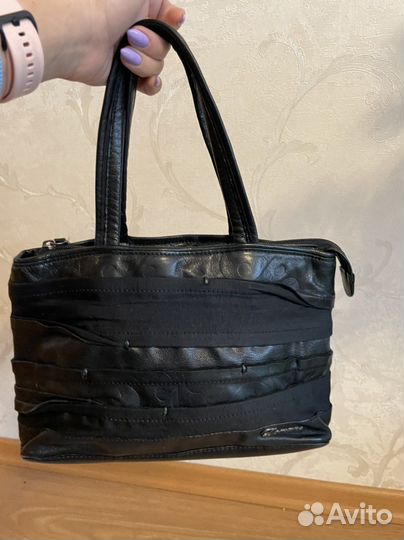 Сумка натуральная кожа domani