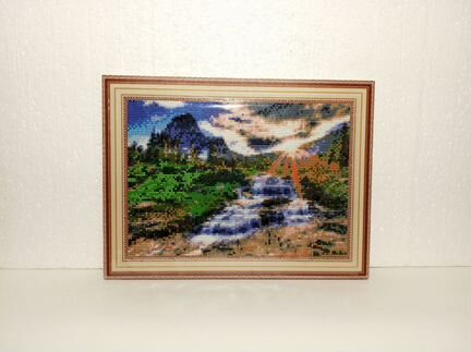 Готовая алмазная картина мозаика