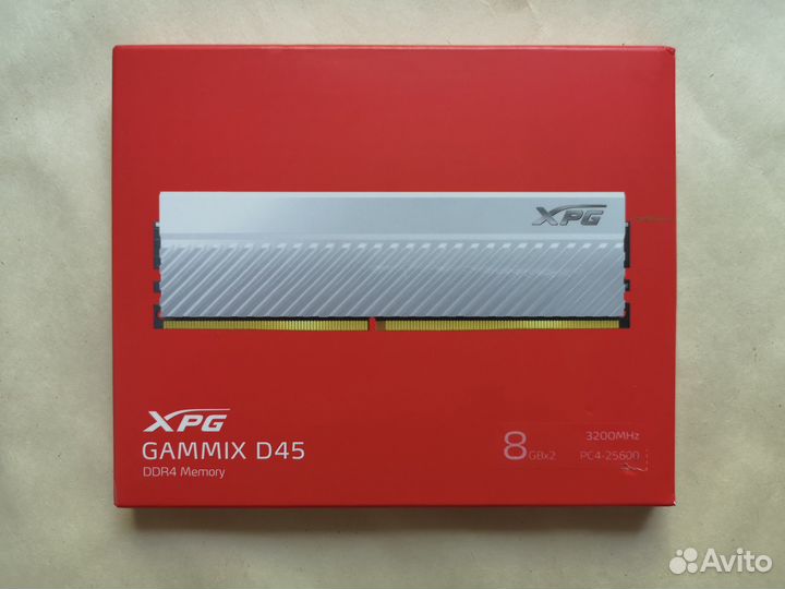 Оперативная память adata XPG DDR4 3200 16Гб