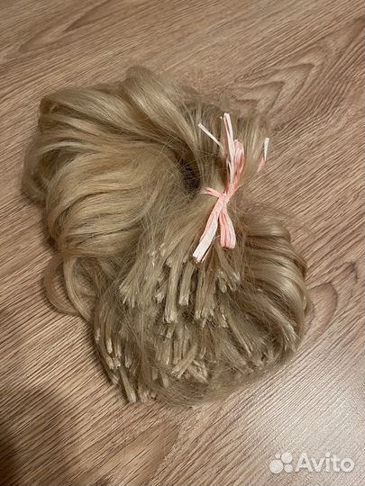 Волосы для наращивания славянка блонд