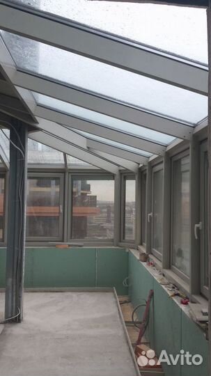 Безрамное остекление веранд беседок и террас