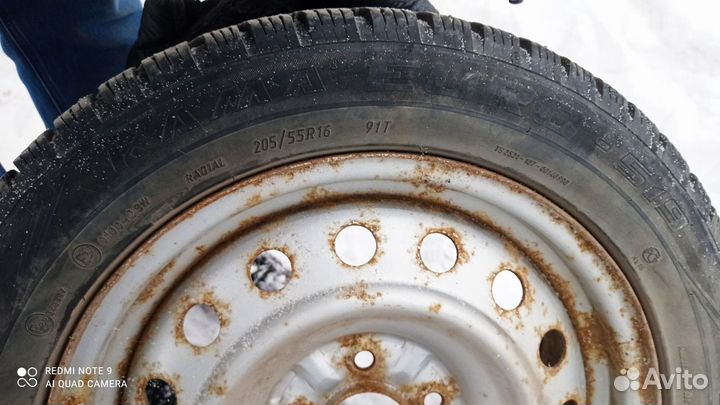 R16 КАМА Кама-Евро-519 205/55, PCD 5x114.3 DIA 402