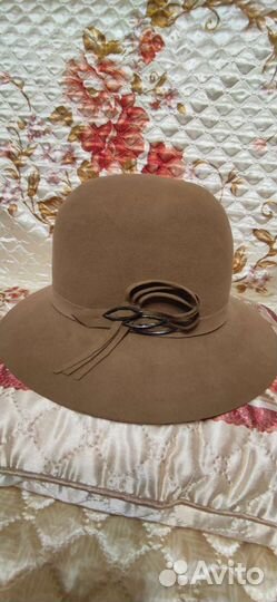 Шляпа фетровая женская