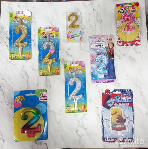 Свечки на торт