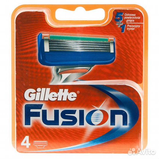 Gillette fusion кассеты