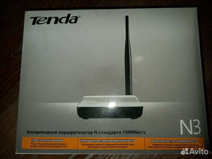 Wifi роутер, маршрутизатор Tenda N301