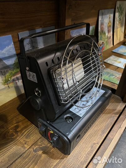 Обогреватель газовый туристический 2 в одном