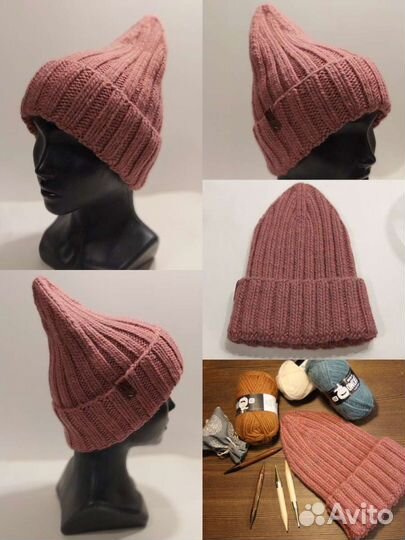 Шапка женская вязаная новая