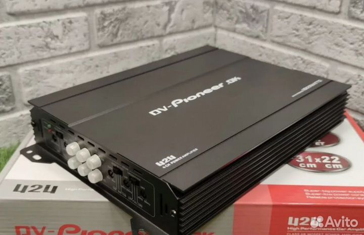 Усилитель Pioneer 4-х канальный 1800W