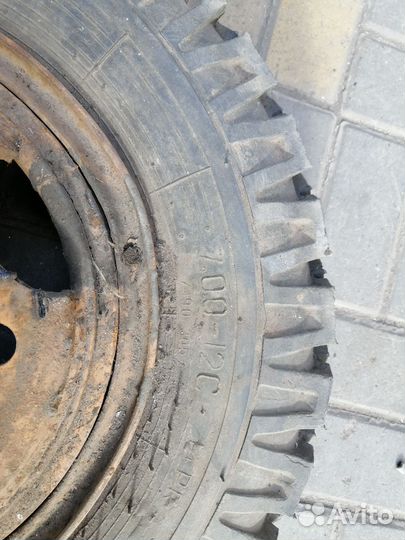 Шины СССР В-47 7.00/7 R12C