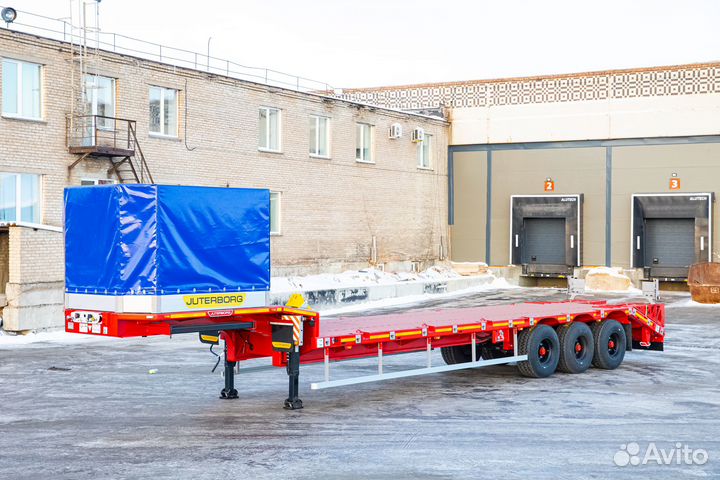 Полуприцеп трал (тяжеловоз) Juterborg JTB-40, 2024