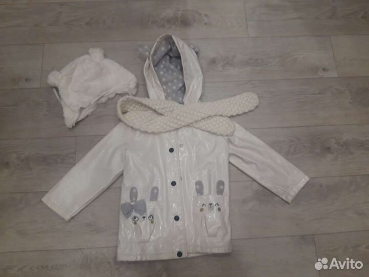 Парка для девочки 92 98