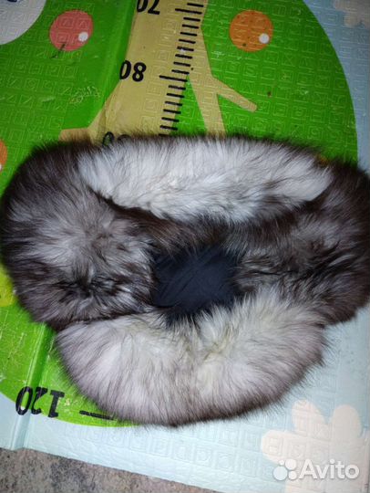 Шапка ушанка песец новая
