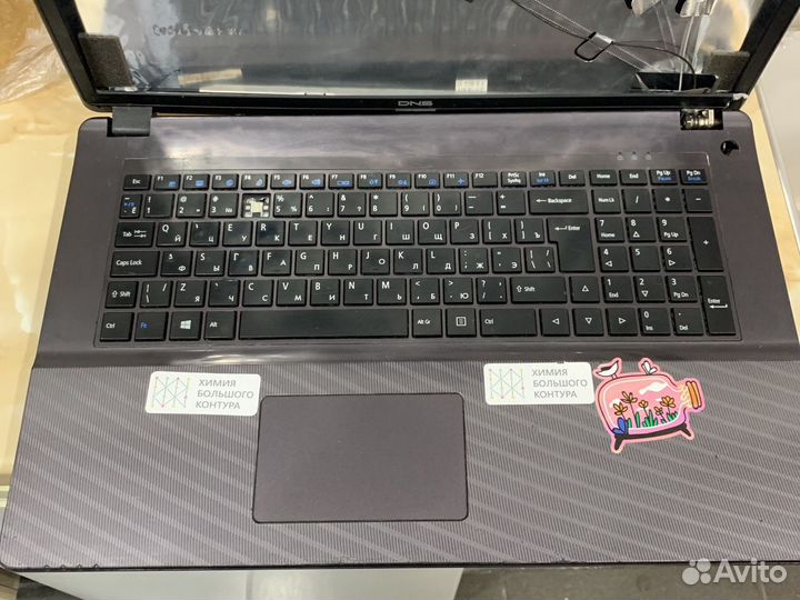 DNS DeXP gamer 17.3 по запчастям