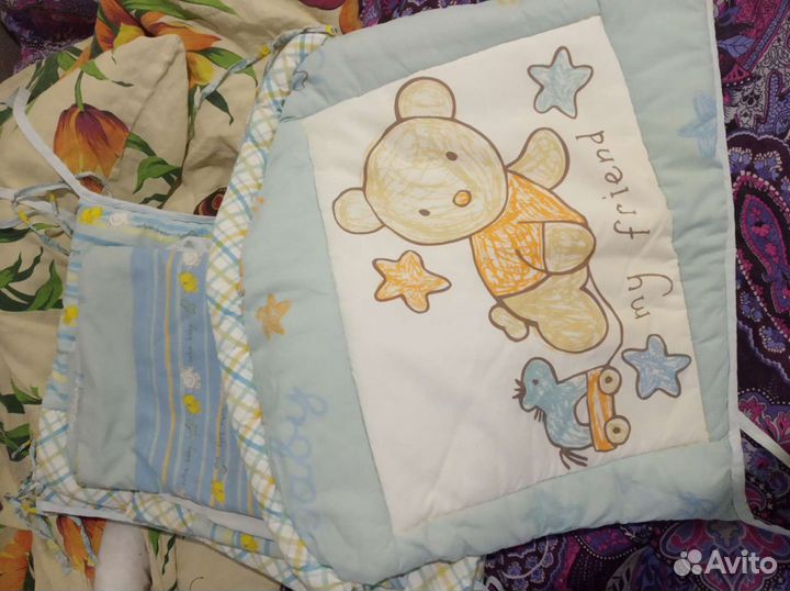 Бортики в кроватку