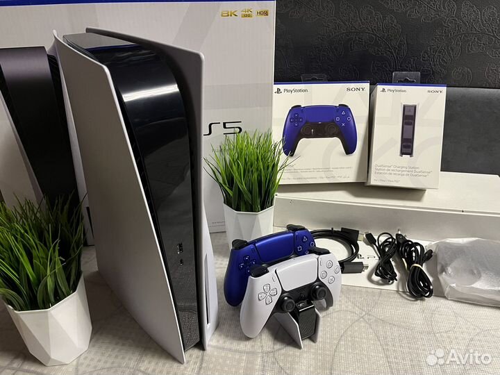 Sony PlayStation 5 +топ комплект + игры