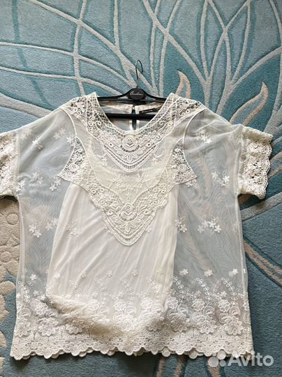 Блузка massimo dutti 48