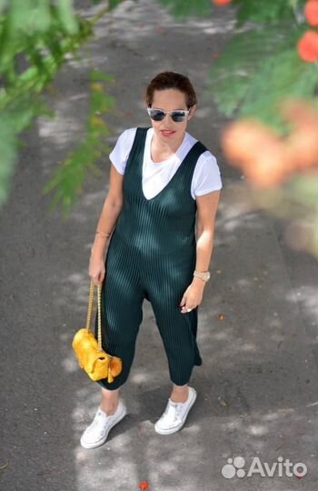 Комбинезон в рубчик Zara Trafaluc