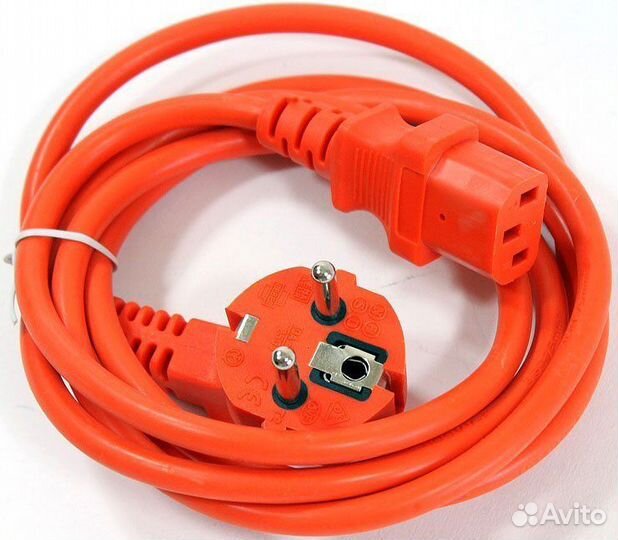 Кабель питания 1.8м vcom CE021-CU0.75-1.8m-O