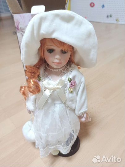 Кукла коллекционная керамика Новая