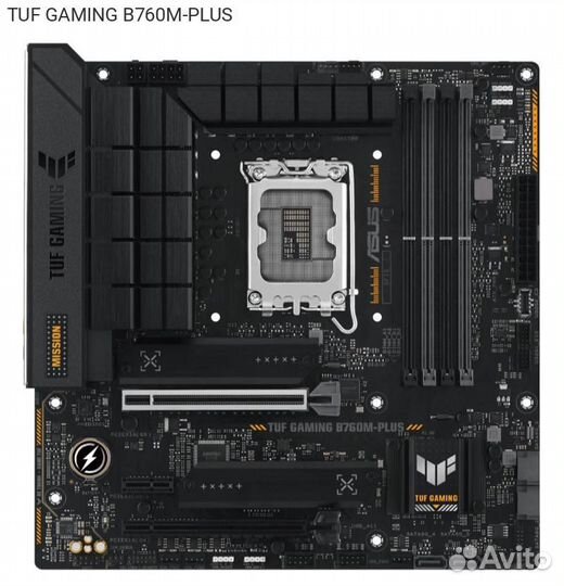 Материнская плата Asus TUF gaming B760M-plus mATX