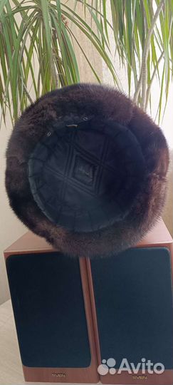 Норковая шапка мужская