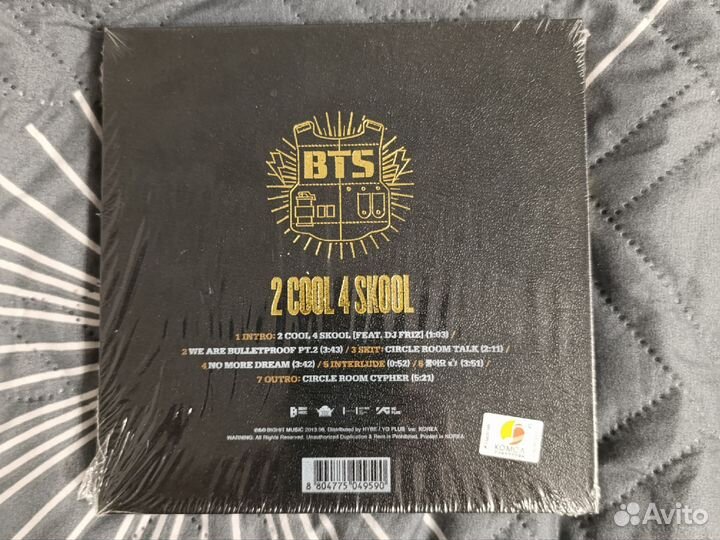 BTS - 2 Cool 4 Skool новый компакт-диск