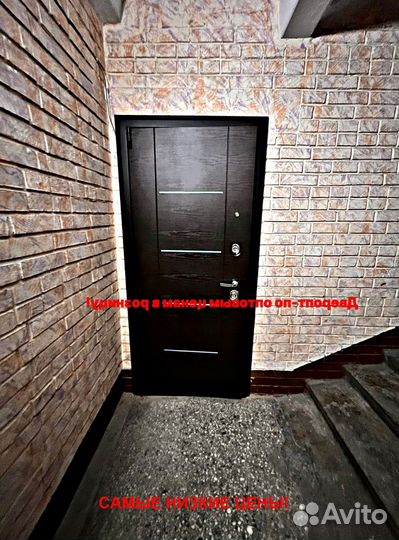 Тяжелая дверь входная с зеркалом с бесплатной дост
