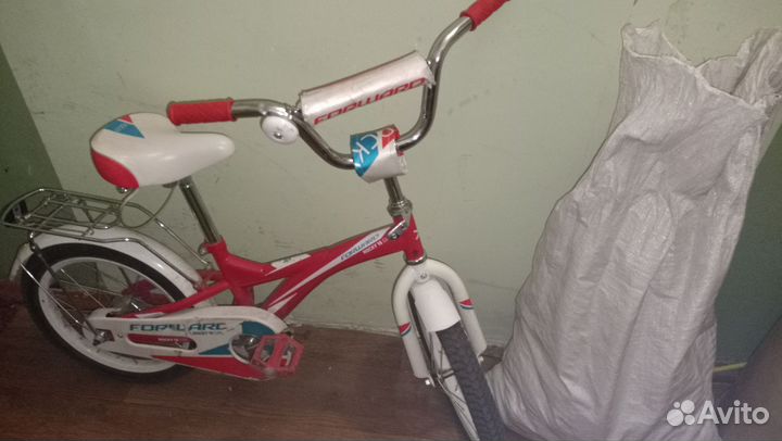 Детский велосипед для девочки forward rocky 16