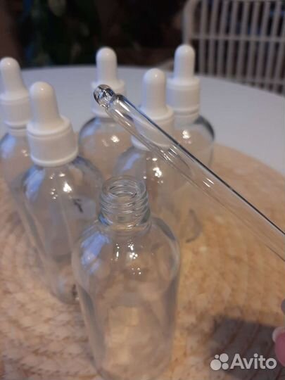 Бутылочка со стеклянной пипеткой 100 мл