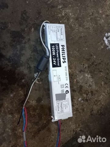 Блок питания philips led power driver 100W-24V