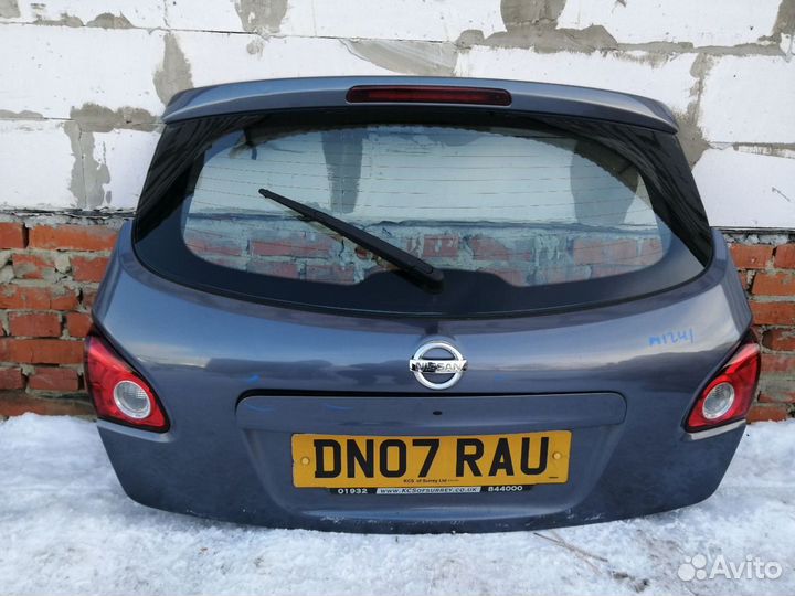 Крышка Багажника Ниссан Кашкай J10 в сборе