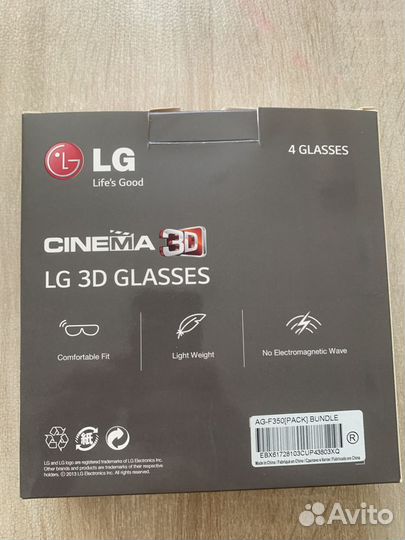 3D очки lg