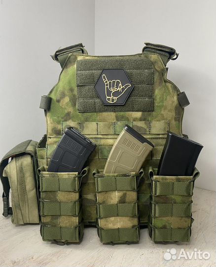 Бронежилет плитник 6094 мох