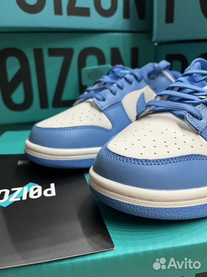 Кроссовки Nike Dunk Low UNC Оригинал Poizon