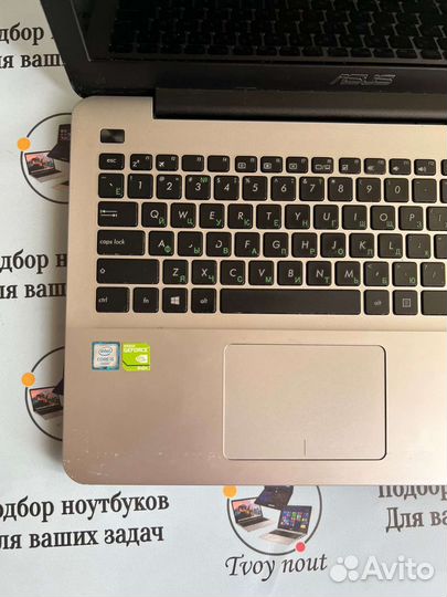 Asus X555u, игровой ноутбук с Geforce 940mx