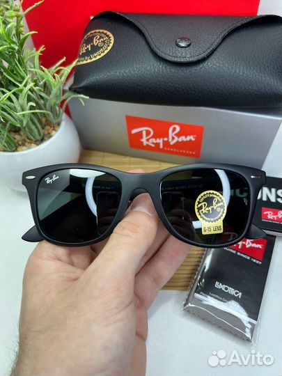 Очки RayBan LUX 4195 Wayfarer (Полный комплект)