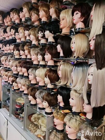 Парики шиньоны чёлки накладки