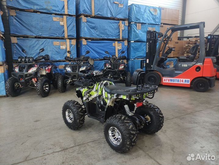 Квадроцикл Motoland 125 wild X PRO (Green)