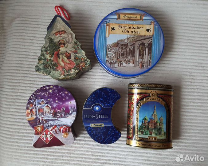 Металлические жестяные банки