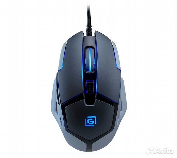 Мышь Оклик 915G hellwish V2, черный/серый