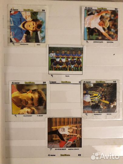 Вкладыши от жвачек BomBiBom Sport