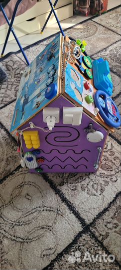 Бизиборд домик большой