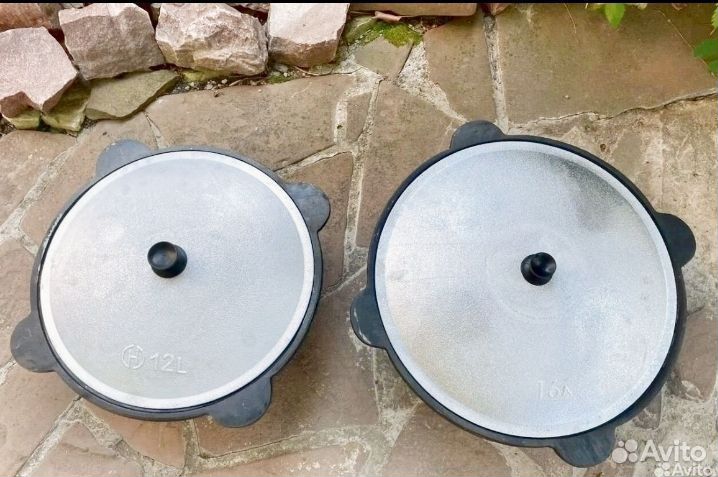 Казан чугунный 12 литров