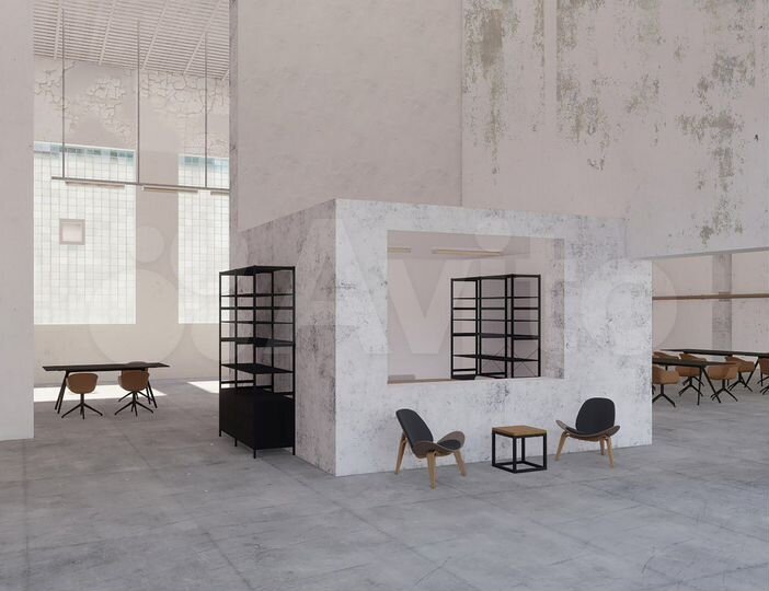 Под производств, потолки 8м, без колонн, 320 м²