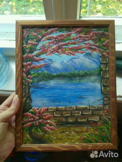 Авторская картина маслом