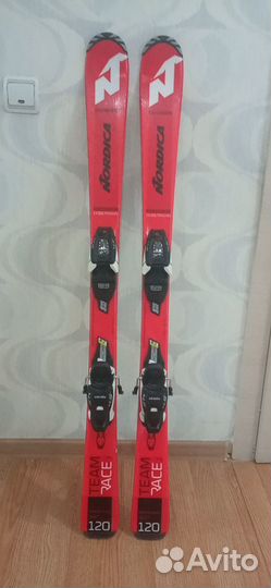 Горные лыжи Nordica 120 отличное состояние