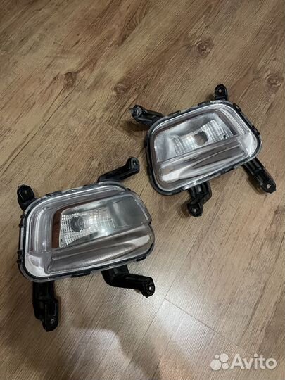 Туманки на Kia Rio рестайлинг